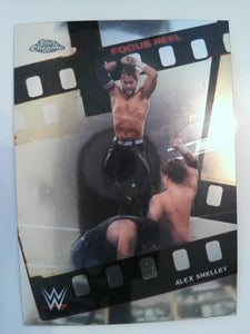 2026 Topps Chrome WWE Wrestling Focus Reel Alex Shelley #FR-25