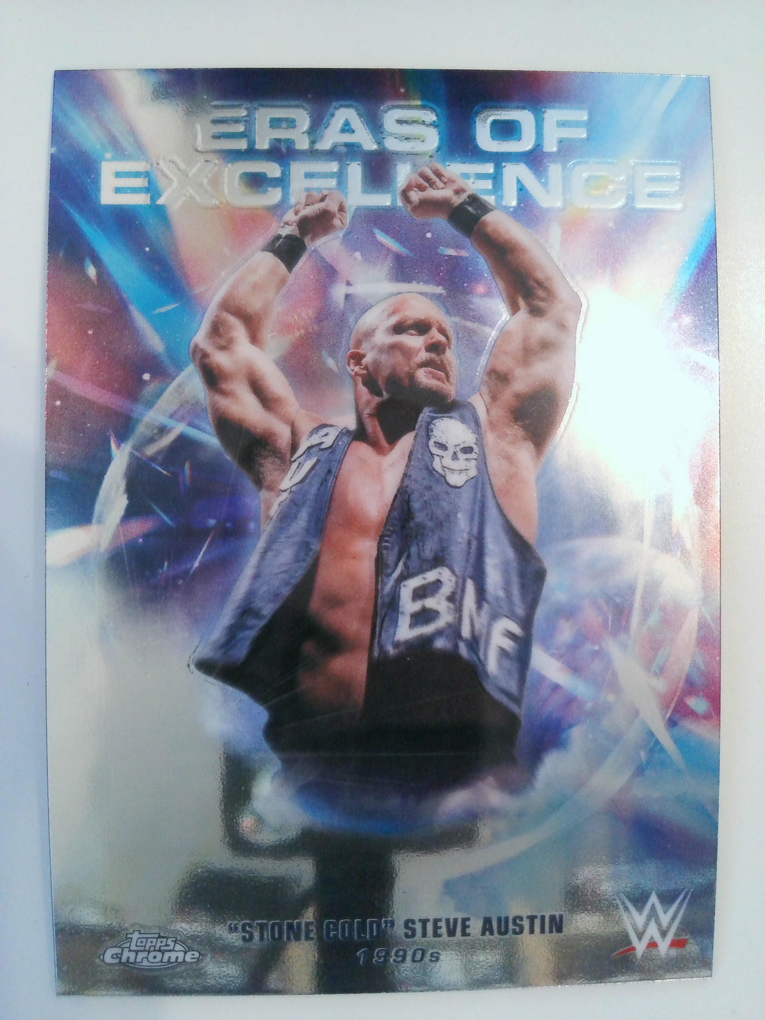 2026 Topps Chrome WWE Eras of Excellence "Stone Cold" Steve Austin #ERA-40