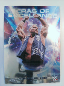 2026 Topps Chrome WWE Eras of Excellence "Stone Cold" Steve Austin #ERA-40