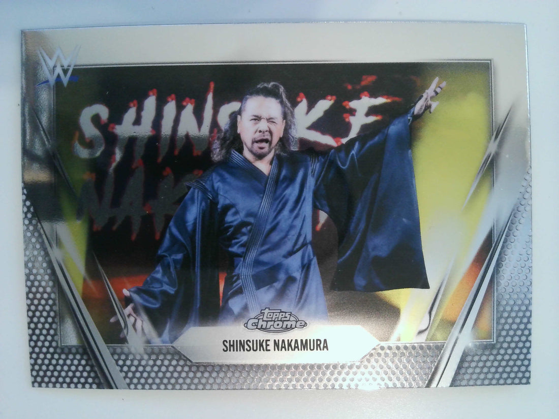 2026 Topps Chrome WWE Wrestling Shinsuke Nakamura #36