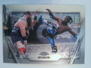2026 Topps Chrome WWE Wrestling Kofi Kingston #166