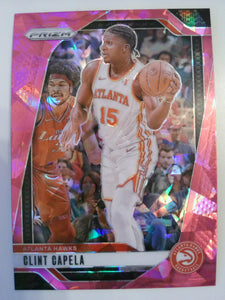 2024-25 Panini Prizm Basketball Prizms Pink Ice Clint Capela #161