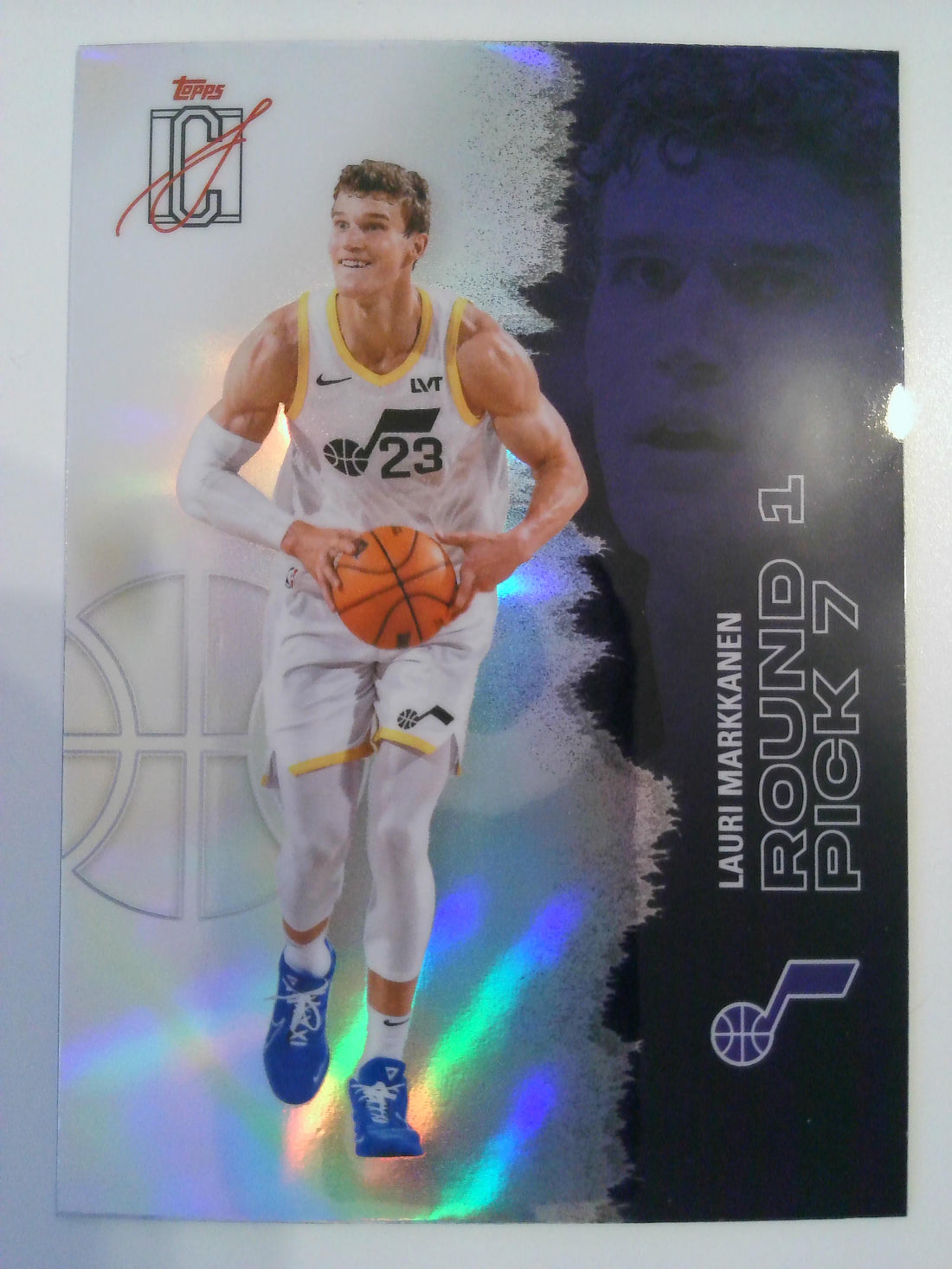 2025-26 Topps Signature Class Basketball Chrome Refractors Lauri Markkanen #24