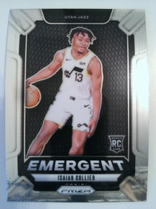 2024-25 Panini Prizm Basketball Emergent Isaiah Collier #1