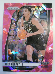 2024-25 Panini Prizm Basketball Prizms Pink Ice Trey Murphy III #173