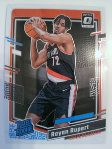2023-24 Donruss Optic Basketball Rayan Rupert #248 Rookie