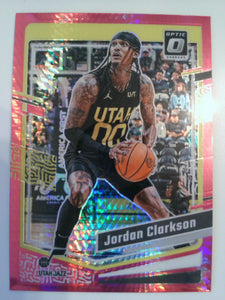 2023-24 Donruss Optic Basketball Hyper Pink Jordan Clarkson #30