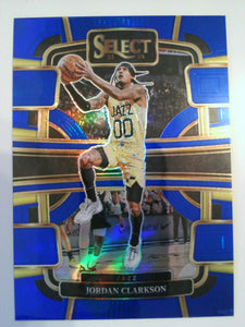 2023-24 Panini Select Basketball Blue Prizms Jordan Clarkson #33