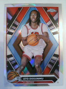 2023-24 Topps Chrome Basketball Refractors Ayo Dosunmu #156