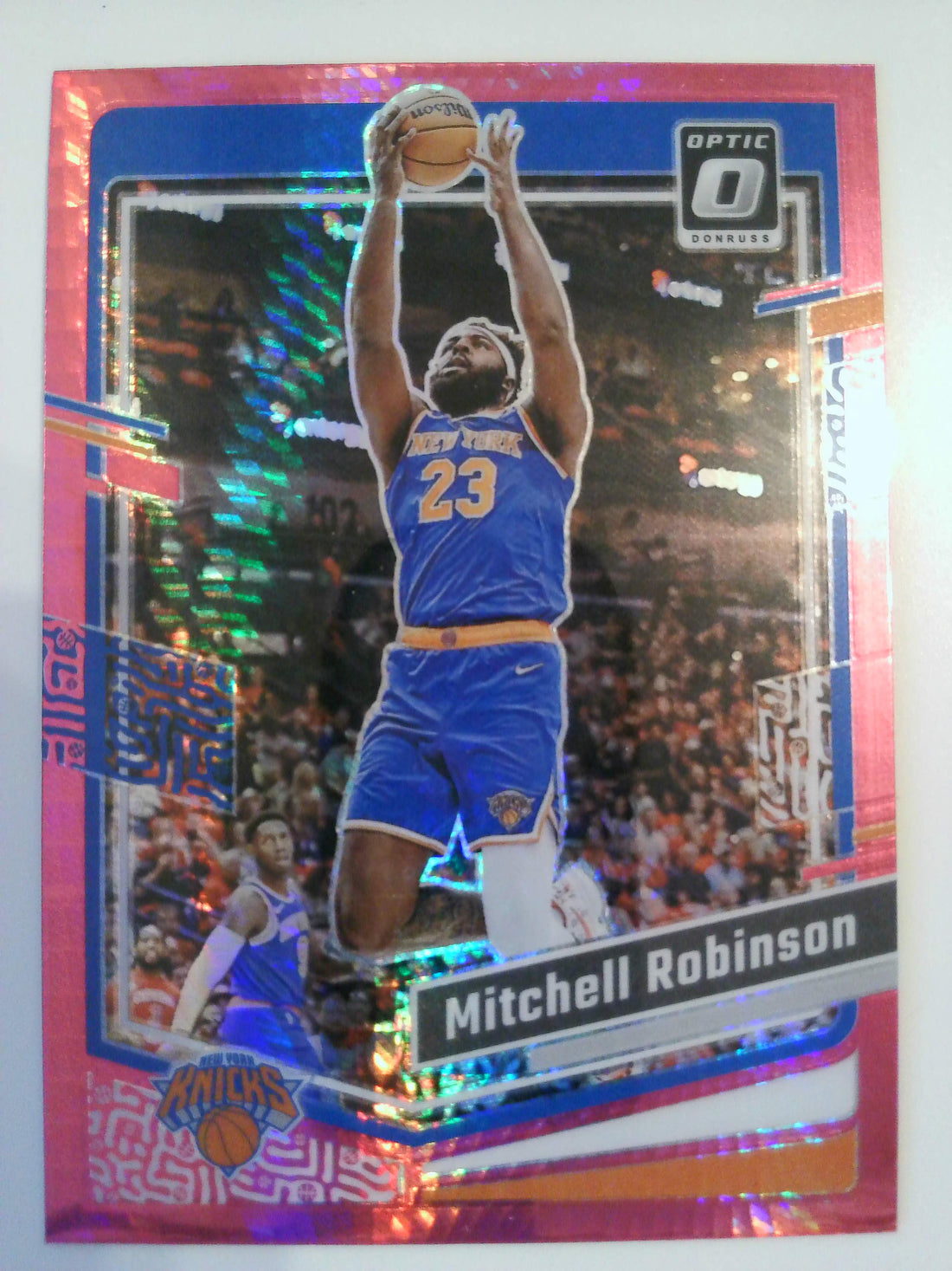 2023-24 Donruss Optic Basketball Hyper Pink Mitchell Robinson #2