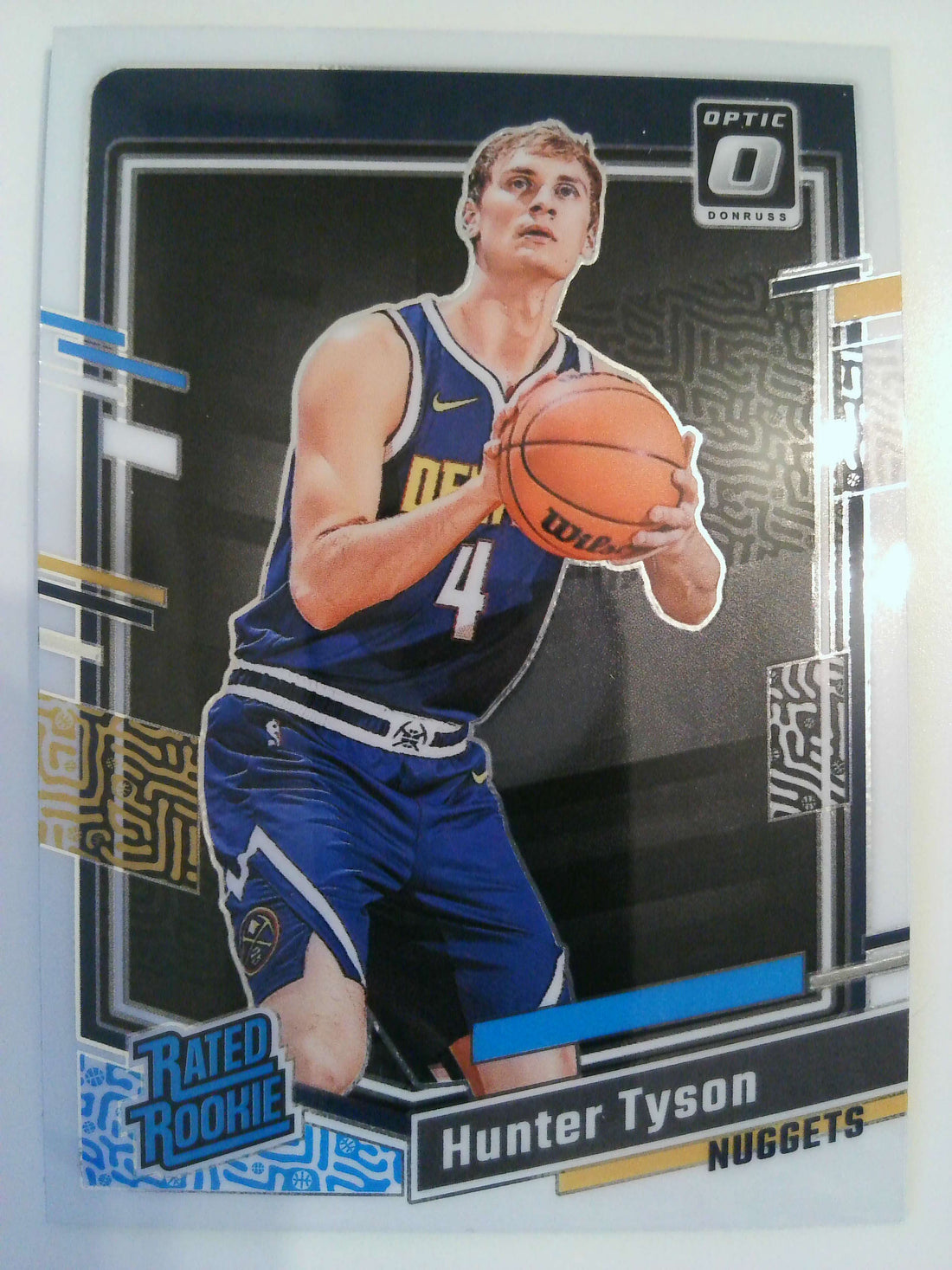 2023-24 Donruss Optic Basketball Hunter Tyson #201 Rookie