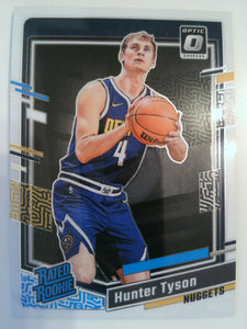 2023-24 Donruss Optic Basketball Hunter Tyson #201 Rookie