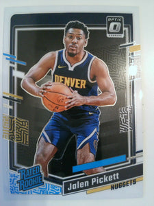 2023-24 Donruss Optic Basketball Jalen Pickett #215 Rookie