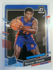2023-24 Donruss Optic Basketball Marcus Sasser #242 Rookie