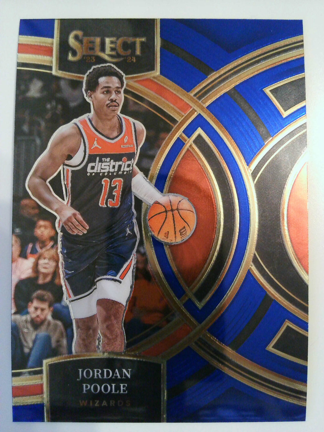 2023-24 Panini Select Basketball Blue (Retail Base) Jordan Poole #183