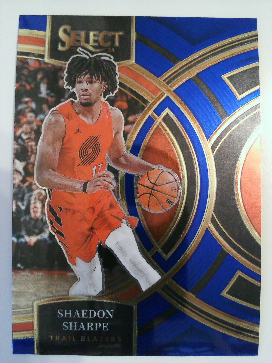 2023-24 Panini Select Basketball Blue (Retail Base) Shaedon Sharpe #186