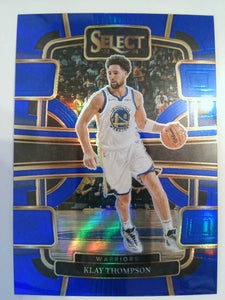 2023-24 Panini Select Basketball Blue Prizms Klay Thompson #3