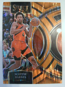 2023-24 Panini Select Basketball Orange Flash Prizms Scottie Barnes #147