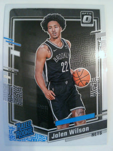 2023-24 Donruss Optic Basketball Jalen Wilson #206 Rookie