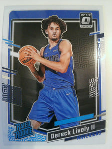 2023-24 Donruss Optic Basketball Dereck Lively II #245 Rookie