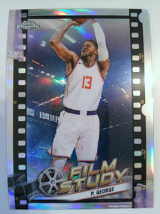 2023-24 Topps Chrome Basketball Film Study Paul George #FS-10
