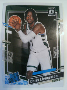 2023-24 Donruss Optic Basketball Chris Livingston #222 Rookie