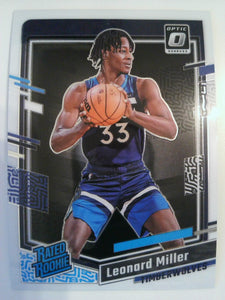 2023-24 Donruss Optic Basketball Leonard Miller #234 Rookie