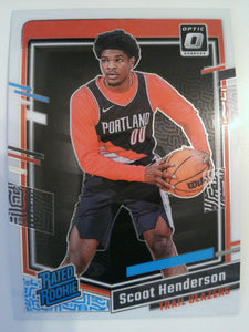 2023-24 Donruss Optic Basketball Scoot Henderson #239 Rookie