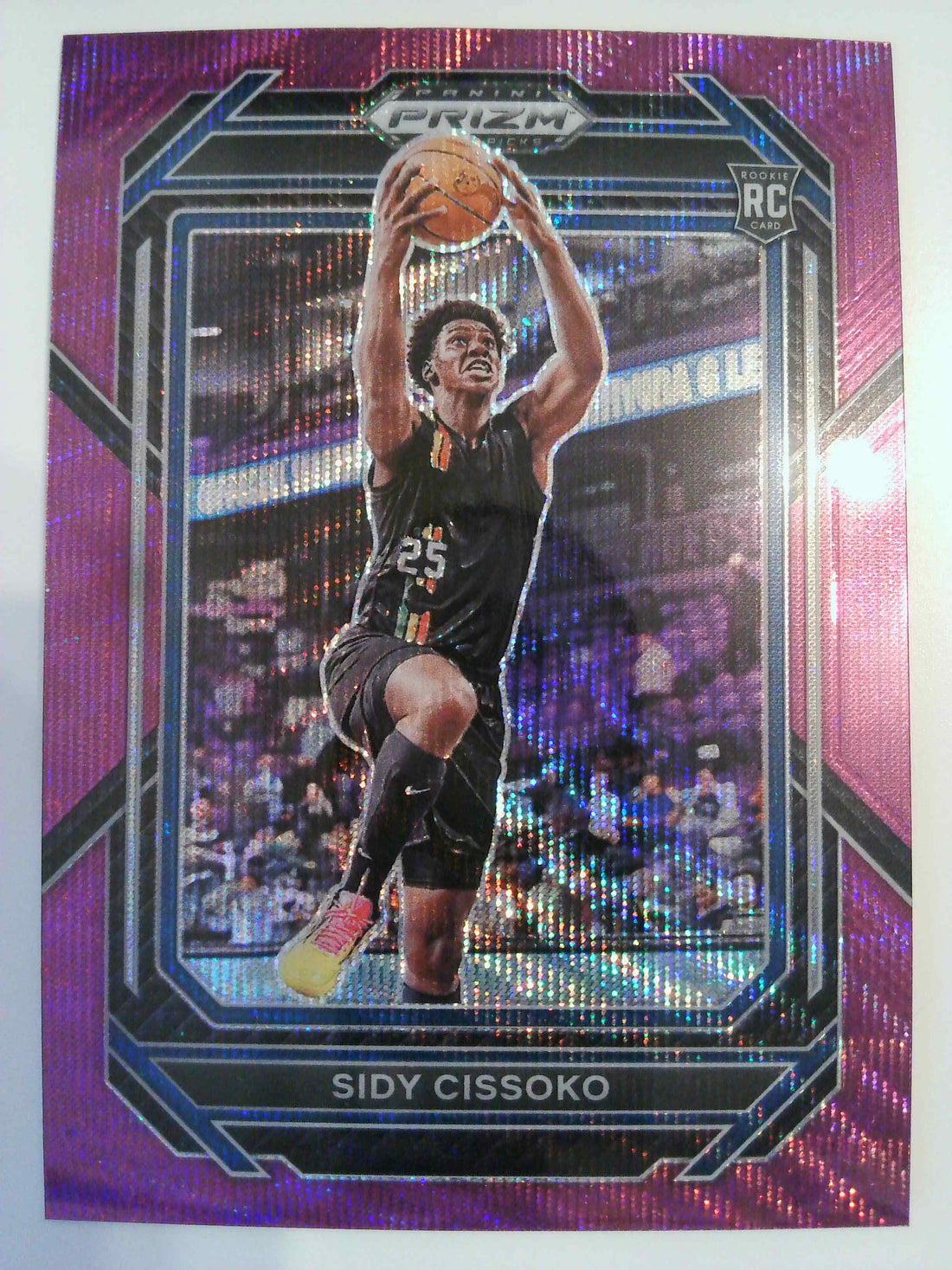 2023 Panini Prizm Draft Picks Basketball Purple Wave Sidy Cissoko #40