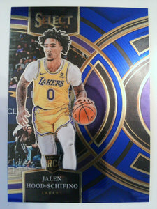 2023-24 Panini Select Basketball Blue Jalen Hood-Schifino #123 Rookie