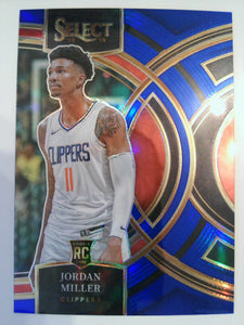 2023-24 Panini Select Basketball Blue (Retail Base) Jordan Miller #116 Rookie