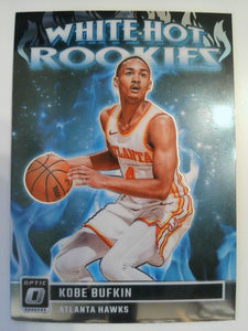 2023-24 Donruss Optic Basketball White Hot Rookies Kobe Bufkin #7
