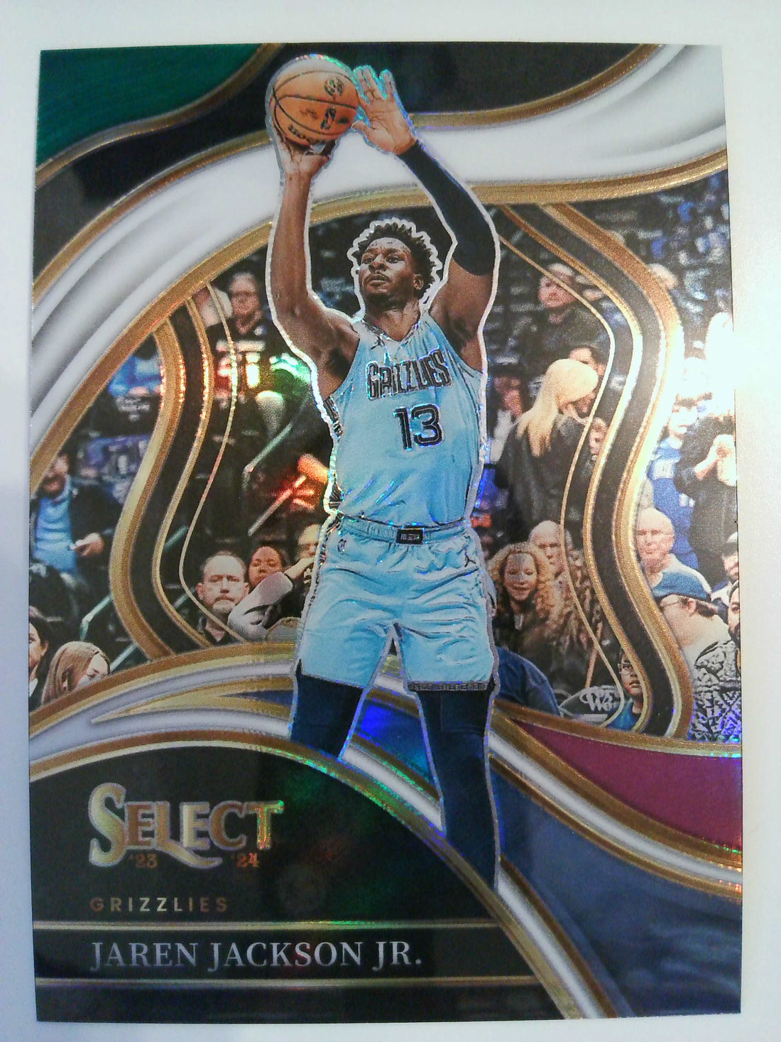 2023-24 Panini Select Green White Purple Prizms Jaren Jackson Jr. #230