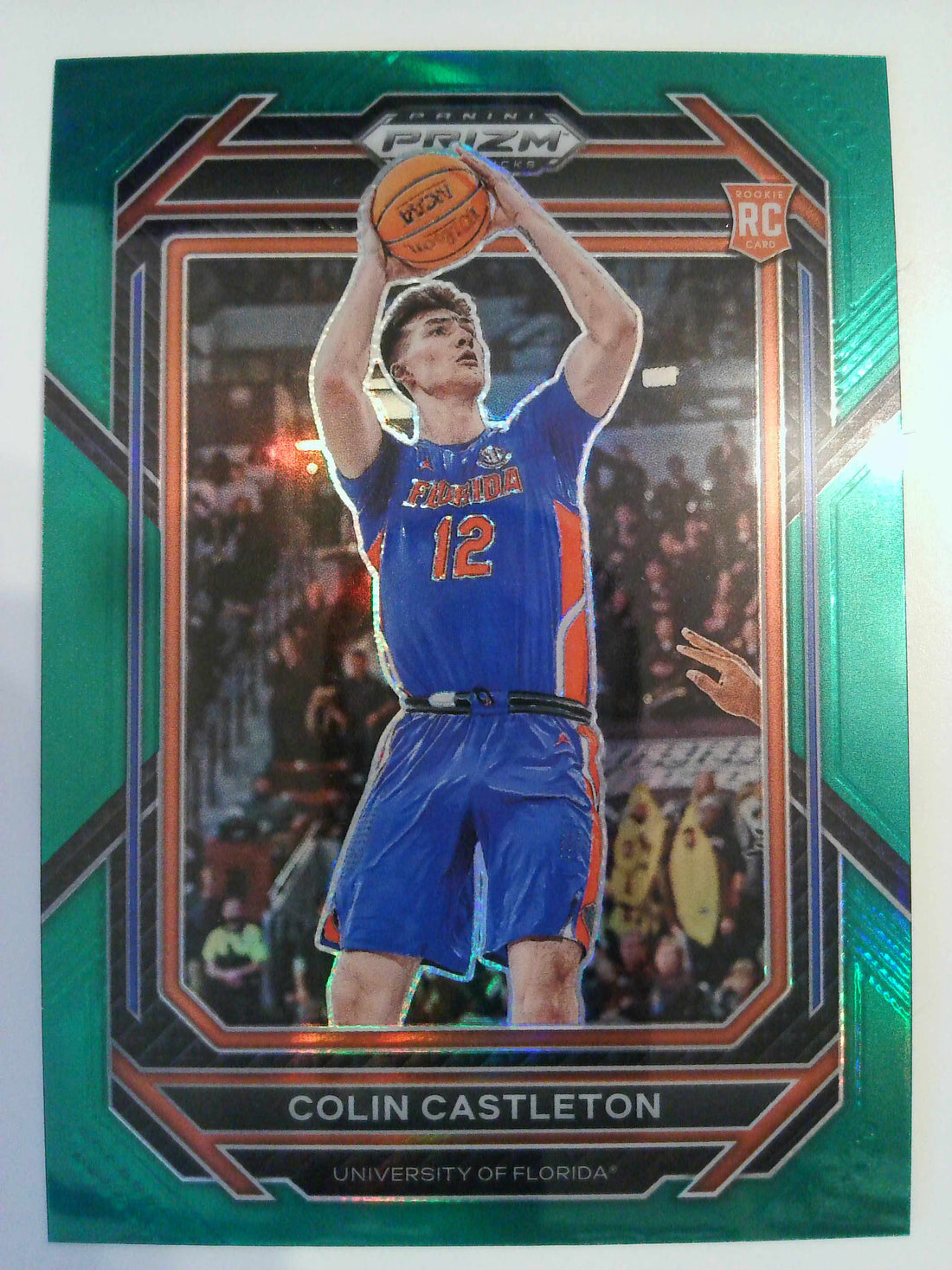 2023 Panini Prizm Draft Picks Basketball Green Colin Castleton #45
