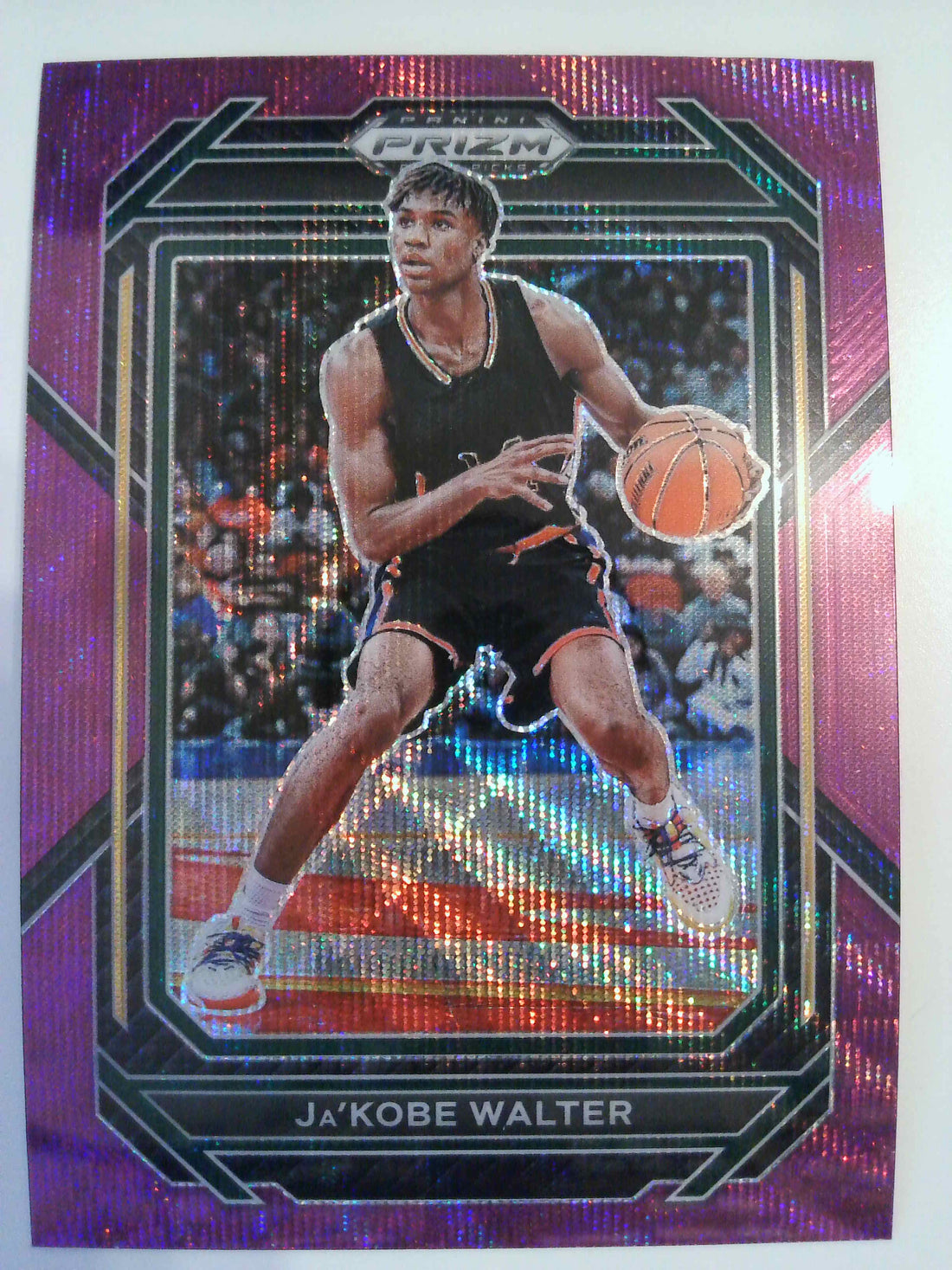 2023 Panini Prizm Draft Picks Basketball Purple Wave Ja'Kobe Walter #27
