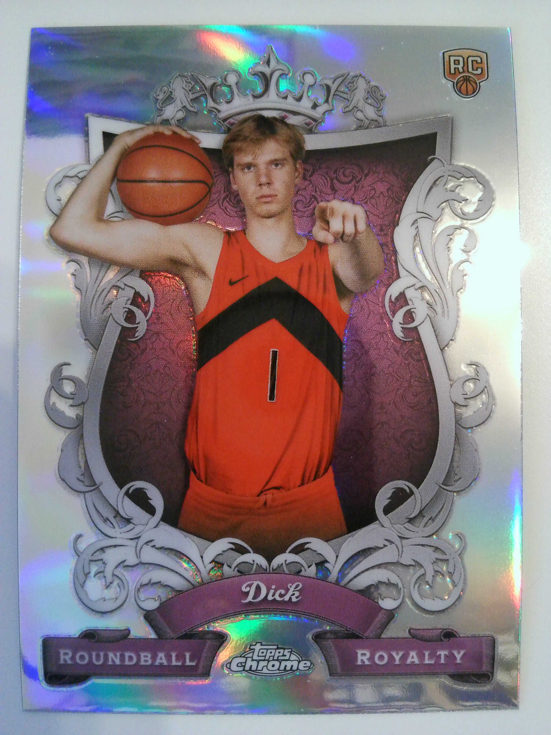 2023-24 Topps Chrome Basketball Roundball Royalty Gradey Dick #RR-17