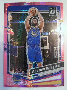 2023-24 Donruss Optic Basketball Hyper Pink Andrew Wiggins #200