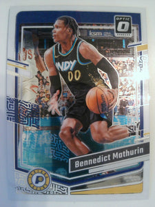 2023-24 Donruss Optic Basketball Bennedict Mathurin #122