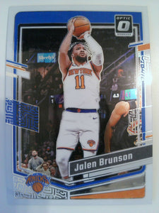 2023-24 Donruss Optic Basketball Jalen Brunson #158