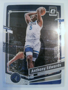2023-24 Donruss Optic Basketball Anthony Edwards #59