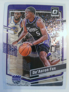 2023-24 Donruss Optic Basketball De'Aaron Fox #52