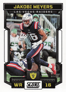 2023 Score Football Jakobi Meyers #284