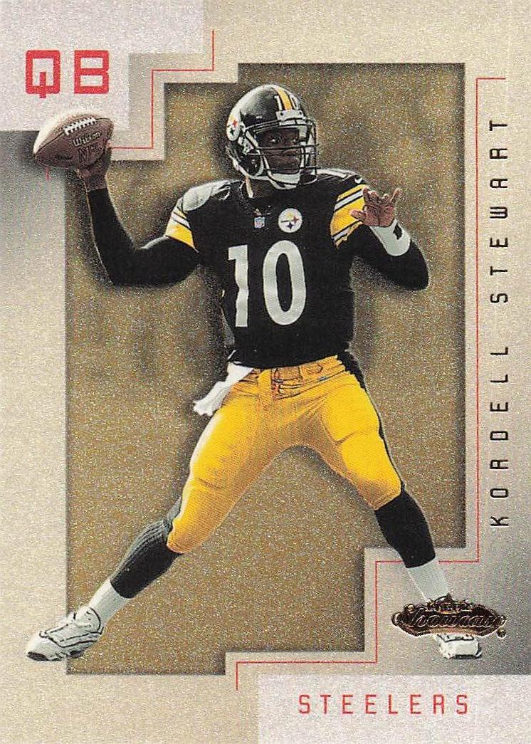 2001 Fleer Showcase Football Kordell Stewart #33