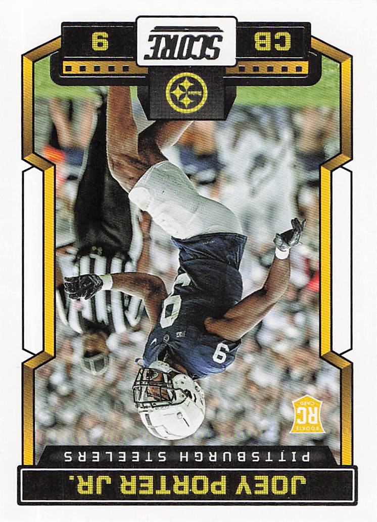 2023 Score Football Joey Porter Jr. #382 Rookie