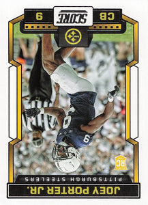 2023 Score Football Joey Porter Jr. #382 Rookie