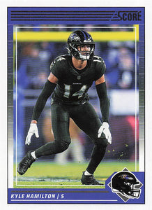 2024 Score Football Kyle Hamilton #25