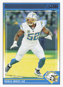 2024 Score Football Khalil Mack #166