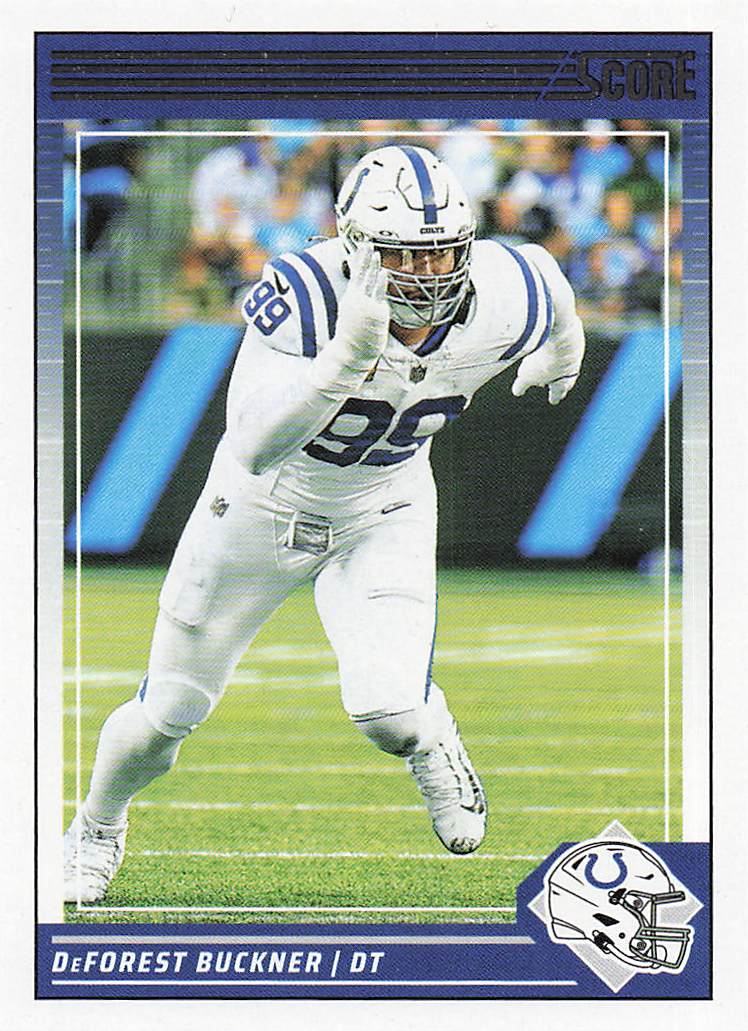 2024 Score Football DeForest Buckner #122
