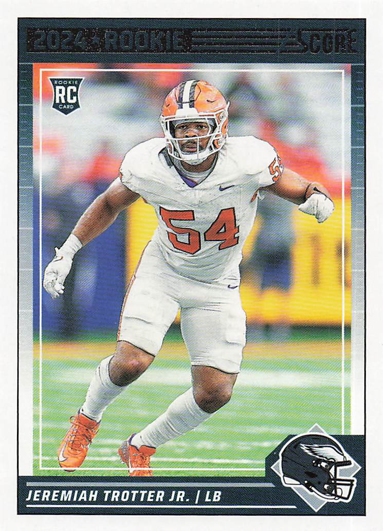 2024 Score Football Jeremiah Trotter Jr. #344 Rookie