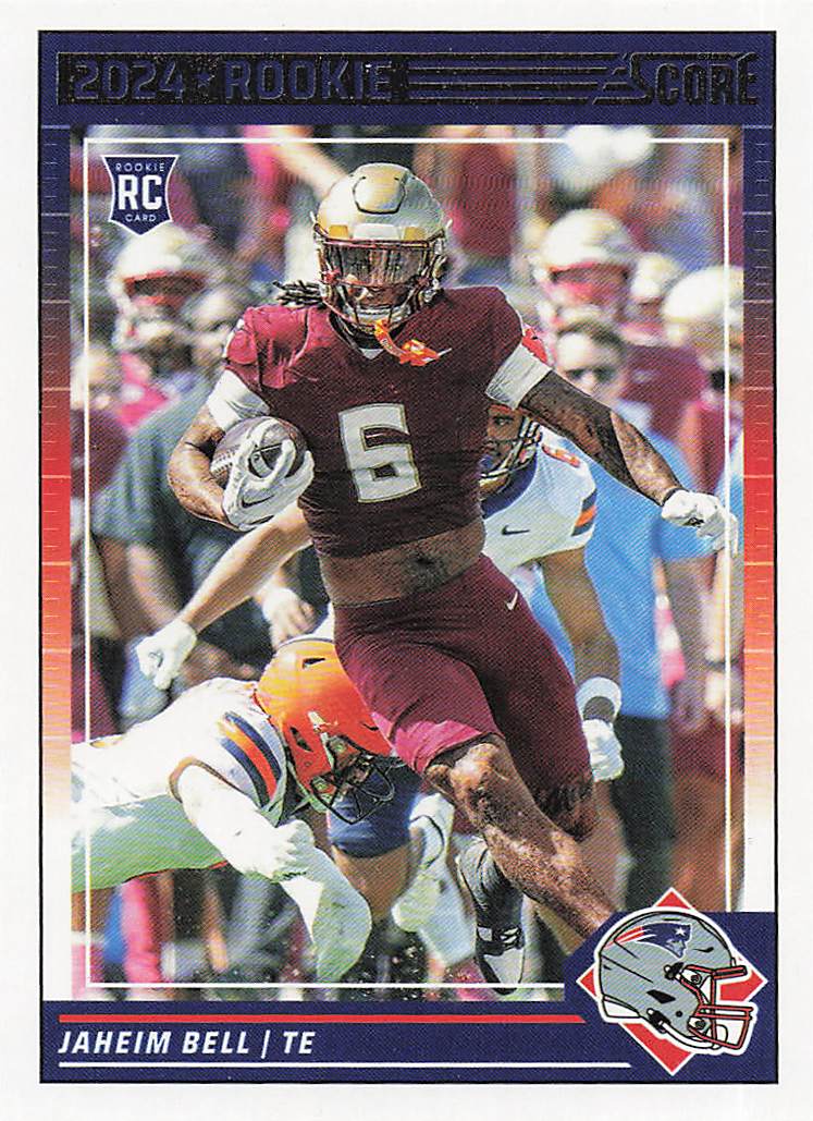 2024 Score Football Jaheim Bell #384 Rookie